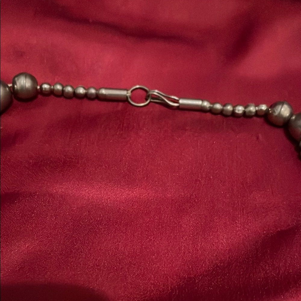 Vintage Sage Green Multi-Strand Necklace - Picture 4 of 7